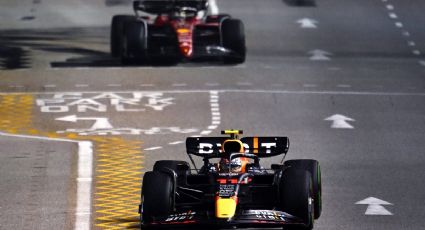 'Checo' gana el GP de Singapur, pero queda en duda por posible castigo