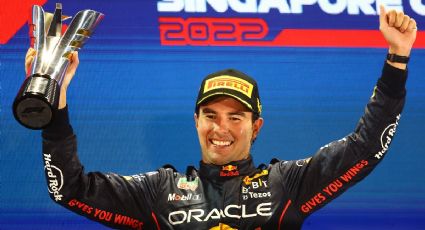 GP Singapur: ‘Checo’ queda feliz con el triunfo: “Fue mi mejor actuación en F1”