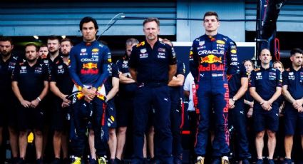 Horner se disculpa con 'Checo' por berrinche de Verstappen en el GP de Brasil