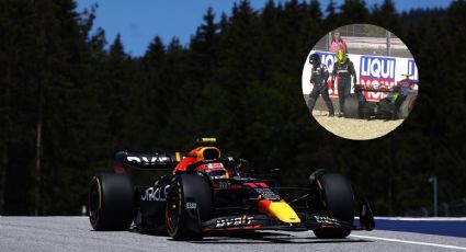 'Checo’ batalla en la qualy del GP de Austria; Verstappen gana pole y Hamilton choca