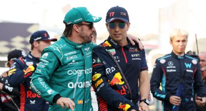 Checo Pérez y su épico trolleo a Aston Martin y la F1: "Estuvieron 3 Red Bulls en el podio"