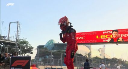 GP de Azerbaiyán 2023: Leclerc y Ferrari se llevan la pole; relegan a Max Verstappen y ‘Checo’ Pérez