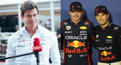 Toto Wolff defiende a Checo Pérez y 'acusa' a Red Bull de darle preferencia a Max Verstappen