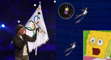 París 2024: Los memes de Tom Cruise y su aparición en la ceremonia de clausura