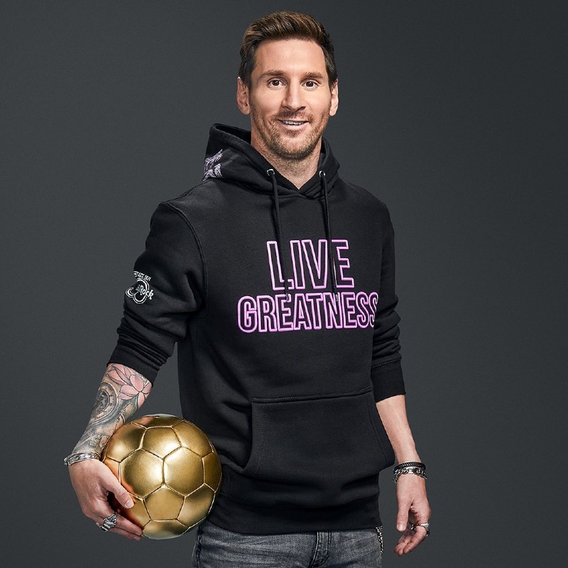 Lionel Messi es embajador de Hard Rock Café - Instagram @leomessi