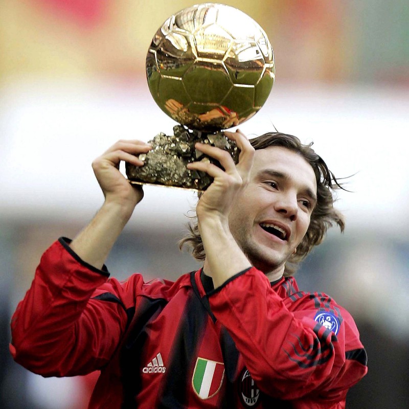 Andriy Shevchenko fue uno de los mejores delanteros del mundo - Twitter @ChampionsLeague