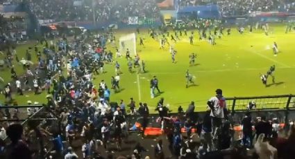 VIDEO: Fallecen más de 100 personas tras trifulca en partido de Indonesia