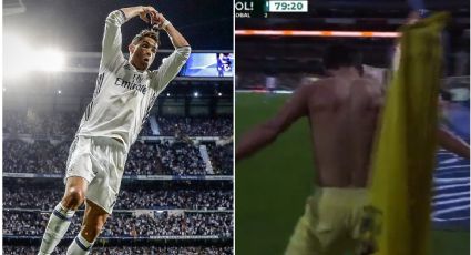 Jürgen Damm celebra como 'CR7', le anulan el gol y lo terminan amonestando