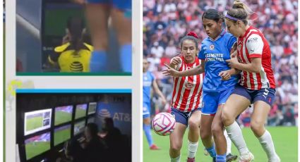 ¡Histórico! El VAR se usa por primera vez en la Liga MX Femenil y anula penal a Cruz Azul