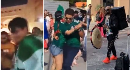 VIDEO: Mexicanos sacan los ‘pasos prohibidos’ con 'Payaso de rodeo' y 'La Chona' en Qatar