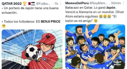 Qatar 2022: Japón da sorpresa y vence Alemania; MEMES de ’Super Campeones’ explotan la red