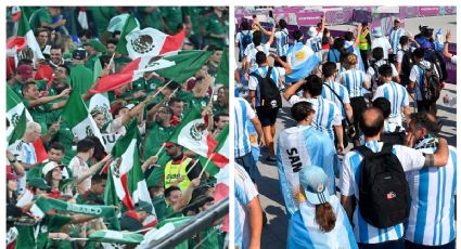 VIDEO: Pelea entre mexicanos y argentinos en pleno Mundial le da vuelta al mundo