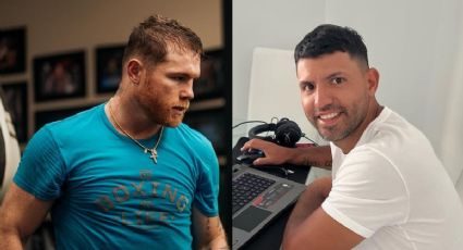 "Pin, cabr"; 'Kun' Agüero confiesa que el 'Canelo' le mandó insultos por audio