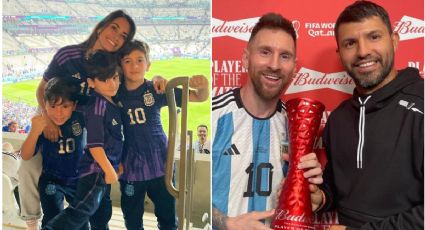 Qatar 2022: Lionel Messi recibe muestras de apoyo de su hijo y el ‘Kun’ Agüero previo a la final