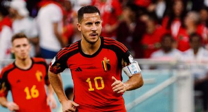 Eden Hazard se despide de la Selección de Bélgica tras fracaso en Qatar 2022
