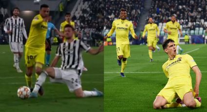 Villarreal elimina a Juventus con tres goles en 14 minutos y polémica incluida