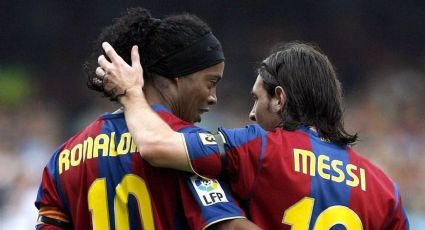 Ronaldinho defiende a Messi de las críticas: “volverá a ser el mejor del mundo”