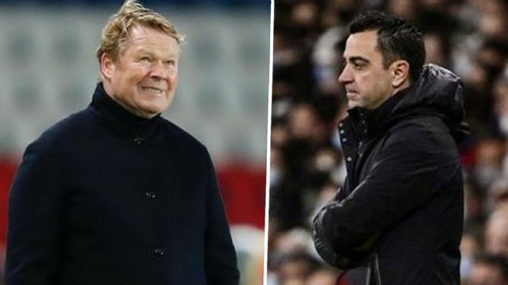 "Me da pena": Koeman compara sus números con los de Xavi en el Barcelona