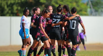 Tri Femenil rompe récord con 11-0 ante Anguila; 'Licha' Cervantes hace hat-trick