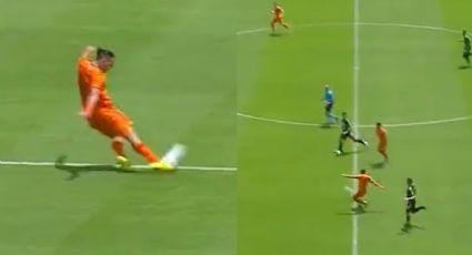 Jugador del Houston Dynamo mete GOLAZO desde media cancha