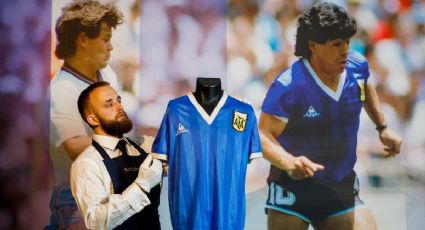 Playera de Maradona que usó en México 86 se vende en millones y rompe récord