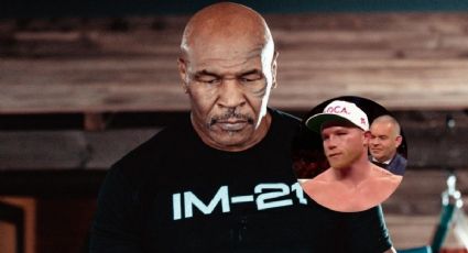 Mike Tyson hace ver a 'Canelo' Álvarez sus "errores" con golpes al saco incluidos