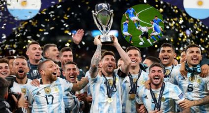 “Atrápalo si puedes”: la foto viral de Messi perseguido por la defensa italiana