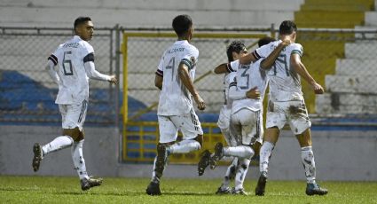México golea a Trinidad y Tobago en el Premundial Sub-20 con doblete de Esteban Lozano