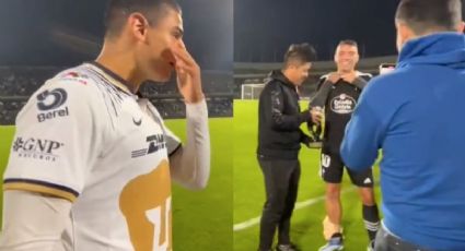 YouTuber le ‘roba’ la playera de Iago Aspas a canterano de Pumas: "ya me la ganaron"