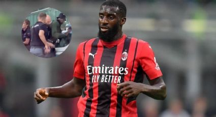Captan el momento que jugador del AC Milan es arrestado por la policía; se hace viral