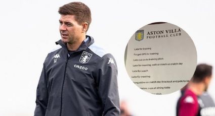 ¿Por bañarse sin chanclas? Las inusuales multas de Steven Gerrard en el Aston Villa