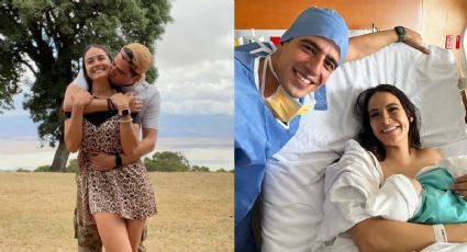 Nace Ían, hijo de Andrés Vaca y Gina Holguín; las redes reaccionan