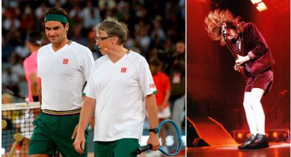 Roger Federer, el tenista que jugó con Bill Gates y es fan de AC/DC