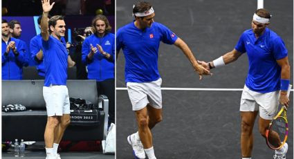 Entre lágrimas, Roger Federer se despide del tenis a lado de su amigo Rafael Nadal