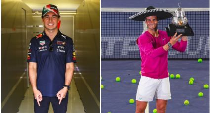 ¡Oficial! ‘Checo’ Pérez y Rafael Nadal se enfrentarán en el 2023, ¿en qué disciplina?