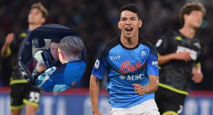 VIDEO: 'Chucky' Lozano regala su camiseta a pequeño fan del Napoli y su reacción se hace viral