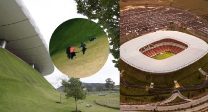 VIDEO: Aficionada de Chivas rueda desde lo más alto del Estadio Akron