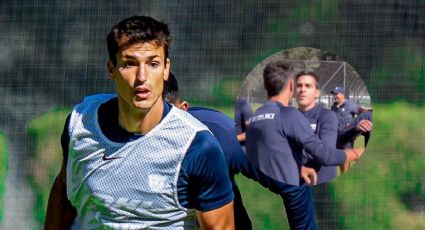 VIDEO: Juan Dinenno golpea a compañero de equipo durante entrenamiento de Pumas