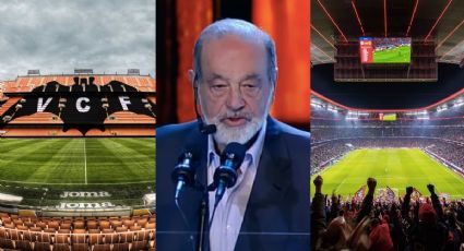 Carlos Slim: Los estadios que ha construido en el futbol de Europa