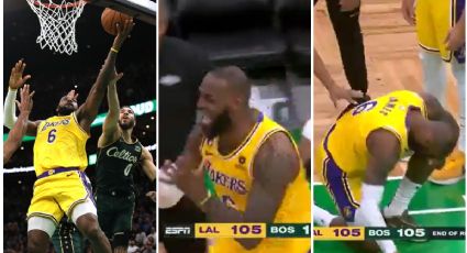 VIDEO: LeBron James hace tremendo berrinche contra los réferis y acusa 'persecución' contra Lakers