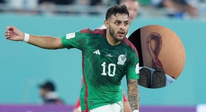 Alexis Vega se tatúa el logo de Qatar 2022 y la afición no lo perdona