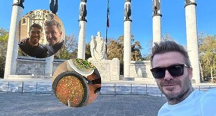 David Beckham está en México; así fue su visita en el centro histórico de CDMX