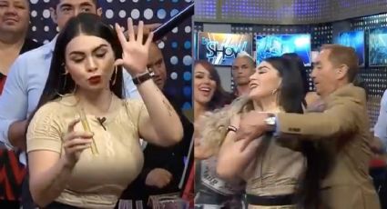 "Buchonas" se pelean con todo en plena transmisión en vivo (VIDEO)