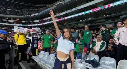 ¿Quién es la aficionada de Honduras que se robó las miradas en el Estadio Azteca?