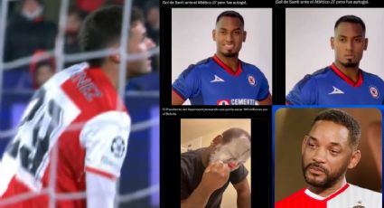 Santiago Giménez es víctima de los memes tras su AUTOGOL en Champions League