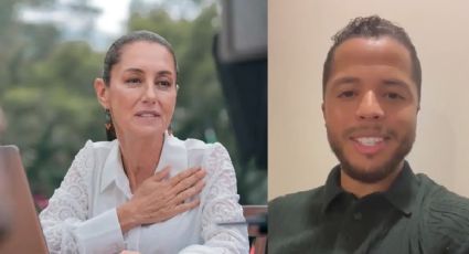 ¿Otra vez? Giovani Dos Santos da su apoyo político a Morena y Claudia Sheinbaum para 2024