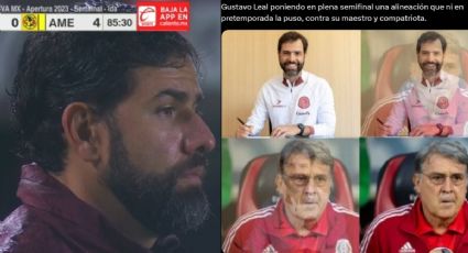 Aficionados acusan a Gustavo Leal de "venderse" vs el América de André Jardine