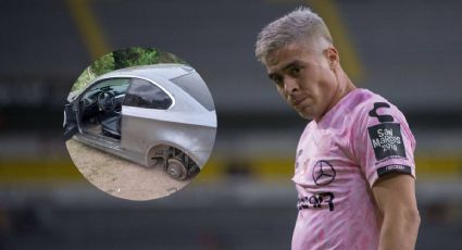 FOTOS: Brian Fernández, exjugador de Necaxa, está desaparecido: su auto es encontrado desmantelado