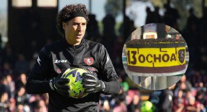 Guillermo Ochoa: Panadería italiana crea pastel en honor al portero del Salernitana