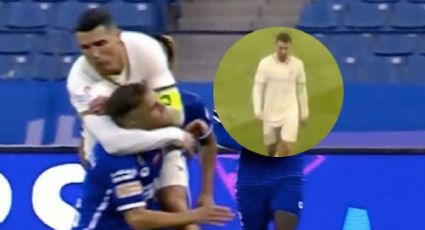 Cristiano Ronaldo aplica llave a rival y hace gesto obsceno a afición que coreó a Messi (VIDEOS)